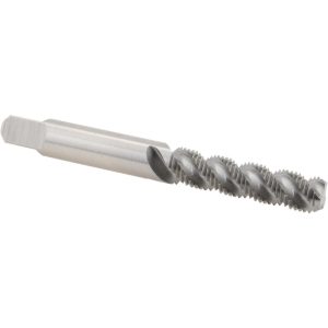 HELI-COIL 1/4-28 UNF, 3 Flute, Bottoming Chamfer, Bright Finish, High Speed Steel Spiral Flute STI Tap 5906-4