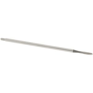 OSG Extension Tap: 4-40, 2 Flutes, H2, Bright/Uncoated, High Speed Steel, Spiral Point 1294000