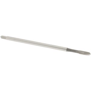 OSG Extension Tap: 8-32, 2 Flutes, H3, Bright/Uncoated, High Speed Steel, Spiral Point 1294300