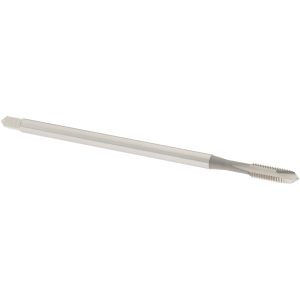 OSG Extension Tap: 10-32, 2 Flutes, H3, Bright/Uncoated, High Speed Steel, Spiral Point 1294700