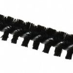 SCHAEFER BRUSH Single Stem/Spiral Condenser Tube Brush: 5/8" Dia, 6-1/4" OAL, Nylon Bristles 43716