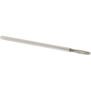 OSG Extension Tap: 1/4-20, 2 Flutes, H3, Bright/Uncoated, High Speed Steel, Spiral Point 1295000