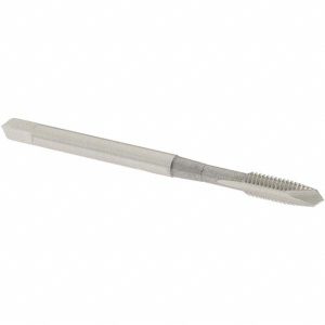 OSG Spiral Point STI Tap: #4-40 UNC, 2 Flutes, Plug, High Speed Steel, Bright/Uncoated 1820400