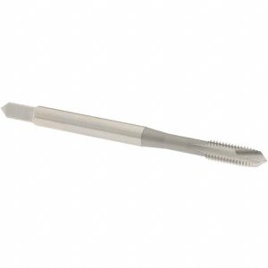 OSG Spiral Point STI Tap: #5-40 UNC, 2 Flutes, Plug, High Speed Steel, Bright/Uncoated 7005000