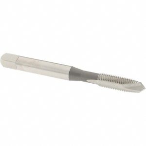 OSG Spiral Point STI Tap: #10-32 UNF, 2 Flutes, Plug, High Speed Steel, Bright/Uncoated 1825800