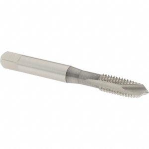 OSG Spiral Point STI Tap: 1/4-20 UNC, 3 Flutes, Plug, High Speed Steel, Bright/Uncoated 1826400
