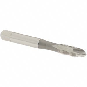 OSG Spiral Point STI Tap: 1/4-28 UNF, 3 Flutes, Plug, High Speed Steel, Bright/Uncoated 1832200
