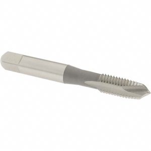 OSG Spiral Point STI Tap: 5/16-18 UNC, 3 Flutes, Plug, High Speed Steel, Bright/Uncoated 7014700