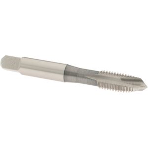 OSG Spiral Point STI Tap: 5/16-18 UNC, 3 Flutes, Plug, High Speed Steel, Bright/Uncoated 7015300