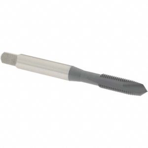 OSG Spiral Point STI Tap: #10-32 UNF, 2 Flutes, Plug, High Speed Steel, Elektralube Finish 7010702