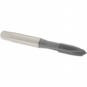 OSG Spiral Point STI Tap: 1/4-20 UNC, 3 Flutes, Plug, High Speed Steel, Elektralube Finish 1832002