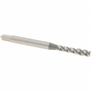 OSG #6-32 UNC, 3 Flute, 50&deg; Helix, Bottoming Chamfer, Bright Finish, High Speed Steel Spiral Flute STI Tap 8005400