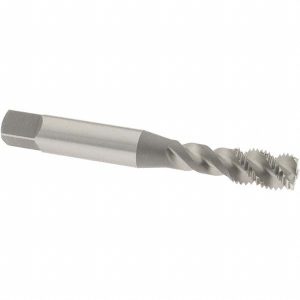 OSG 5/16-24 UNF, 3 Flute, 50&deg; Helix, Bottoming Chamfer, Bright Finish, High Speed Steel Spiral Flute STI Tap 8013700