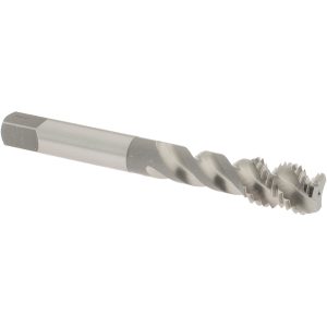 OSG 3/8-16 UNC, 3 Flute, 50&deg; Helix, Bottoming Chamfer, Bright Finish, High Speed Steel Spiral Flute STI Tap 8015400