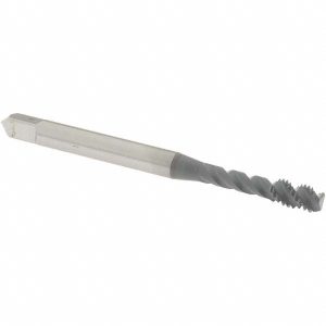 OSG #6-32 UNC, 3 Flute, 50&deg; Helix, Bottoming Chamfer, elektraLUBE Finish, High Speed Steel Spiral Flute STI Tap 8005402