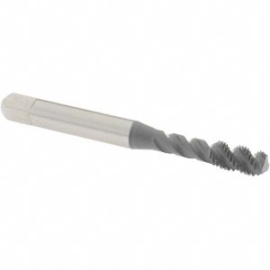 OSG #10-32 UNF, 3 Flute, 50&deg; Helix, Bottoming Chamfer, elektraLUBE Finish, High Speed Steel Spiral Flute STI Tap 8008702