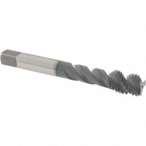 OSG 3/8-16 UNC, 3 Flute, 50&deg; Helix, Bottoming Chamfer, elektraLUBE Finish, High Speed Steel Spiral Flute STI Tap 8015402