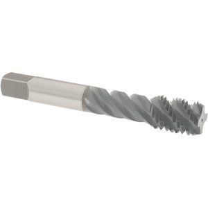 OSG 1/2-13 UNC, 4 Flute, 50&deg; Helix, Bottoming Chamfer, elektraLUBE Finish, High Speed Steel Spiral Flute STI Tap 8018002