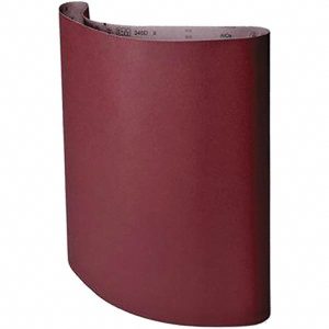 3M Abrasive Belt: 37" Wide, 75" OAL, 180 Grit, Aluminum Oxide 7010362082