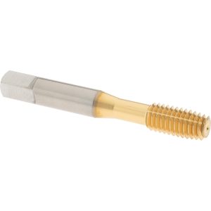 OSG Thread Forming Tap: 3/8-16 UNC, 3B Class of Fit, Plug Chamfer, Cobalt, TiN Finish 1400136005