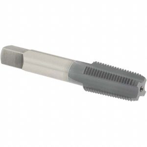 OSG Standard Pipe Tap: 1/8-27, NPTF, 4 Flutes, High Speed Steel, elektraLUBE Finish 1312702