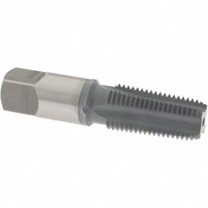 OSG Standard Pipe Tap: 1/4-18, NPTF, 4 Flutes, High Speed Steel, elektraLUBE Finish 1312802