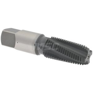 OSG 1/4-18 NPT, 15&deg; Helix, 4 Flutes, Bottoming Chamfer, elektraLUBE Finish, High Speed Steel, Spiral Flute Pipe Tap 1251302