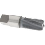 OSG 3/8-18 NPTF, 15&deg; Helix, 4 Flutes, Bottoming Chamfer, elektraLUBE Finish, High Speed Steel, Spiral Flute Pipe Tap 1251802