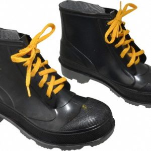 DUNLOP PROTECTIVE FOOTWEAR Work Shoe: Size 8, Polyurethane, Steel Toe 86104.8