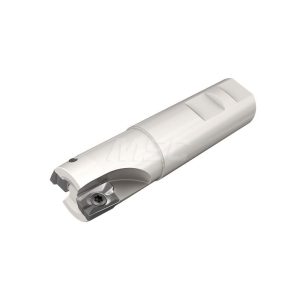 ISCAR Indexable Square-Shoulder End Mill: HM90E90ADD1.002W1.00XL, 1" Cut Dia, 0.56" Max Depth of Cut, 1" Dia Weldon Flat Shank 3102152