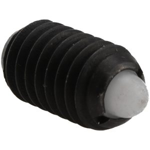 GIBRALTAR Threaded Spring Plunger: 3/8-16, 5/8" Thread Length, 0.186" Dia, 0.11" Projection SWN10-6SL-G