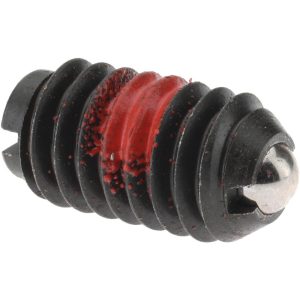 GIBRALTAR Threaded Ball Plunger: 5/16-18, 0.156" Ball Dia, 37/64" Body Length, 0.04" Max Ball Reach 10012-G