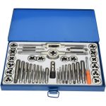 VALUE COLLECTION Tap & Die Set: #4-40 to 1/2-20 Taps, UNC CCT1578