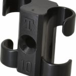 MIDWEST CONTROL 3/8 to 1/2 Hose OD, Multitube Holder T-10P10