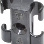 MIDWEST CONTROL 5/32 to 1/4 Hose OD, Multitube Holder T-4P10