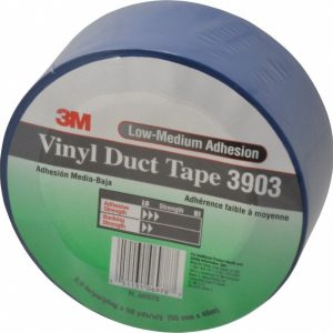 3M Duct Tape: 2" Wide, 50 yd Long, 6.5 mil Thick, Vinyl 7100155016
