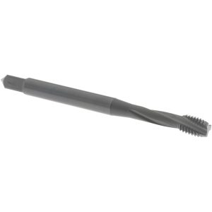 OSG Spiral Flute Tap: M5x0.80 Metric Coarse, 3 Flutes, Modified Bottoming, 6H Class of Fit, Powdered Metal, Oxide Coated 1705701