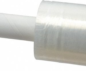 STRETCH ASSOCIATES 5" x 1,000' 80 Gauge Clear Hand Held Stretch & Pallet Wrap with Extended Core X-800-5