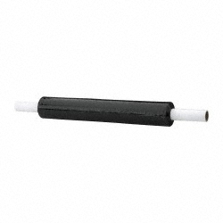 STRETCH ASSOCIATES 20" x 1,000' 80 Gauge Black Hand Held Stretch & Pallet Wrap with Extended Core MSC20BLACKHANDY