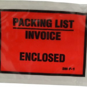 3M Packing Slip Envelope: Packing List/Invoice Enclosed, 1,000 Pc 7010373284