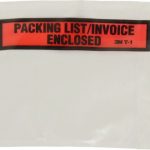 3M Packing Slip Envelope: Packing List/Invoice Enclosed, 1,000 Pc 7000124014