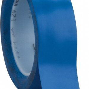 3M Floor & Aisle Marking Tape: 1-1/2" Wide, 108' Long, 5.2 mil Thick, Vinyl 7000048380