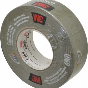 3M Duct Tape: 2" Wide, 54.8 m Long, 10.7 mil Thick, Polyethylene Foam 7000123814