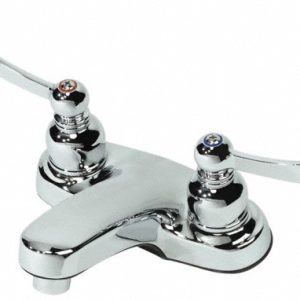 B&K MUELLER Blade Handle, Deck Plate Bathroom Faucet 222-311H