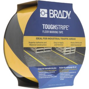 BRADY Floor & Egress Marking Tape & Strips; UNSPSC Code: 41122703 104317