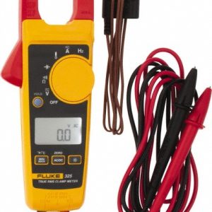 FLUKE Clamp Meter: CAT III & CAT IV, 1.18" Jaw, Clamp On Jaw FLUKE- 325