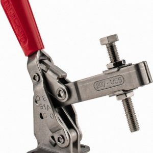 DE-STA-CO Manual Hold-Down Toggle Clamp: Vertical, 449.62 lb Capacity, U-Bar, Flanged Base 207-USS