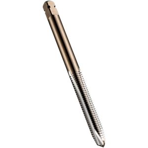 DORMER PRAMET Spiral Point Tap: M3x0.5 Metric, 3 Flutes, Plug Chamfer, 6H Class of Fit, High-Speed Steel-E-PM, Bright/Uncoated 5973783