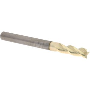 ACCUPRO Roughing & Finishing End Mill: 6 mm Dia, 3 Flutes, Square End, Solid Carbide 95171404