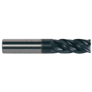 ACCUPRO Corner Chamfer End Mill: 3/8" Dia, 1/2" LOC, 4 Flute, 0.0150" Chamfer Width, Solid Carbide 95168395